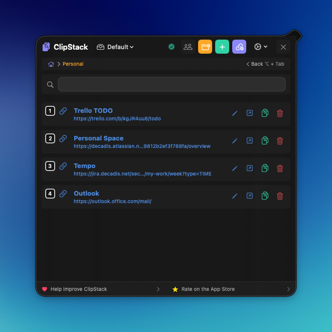 ClipStack Screenshot 3