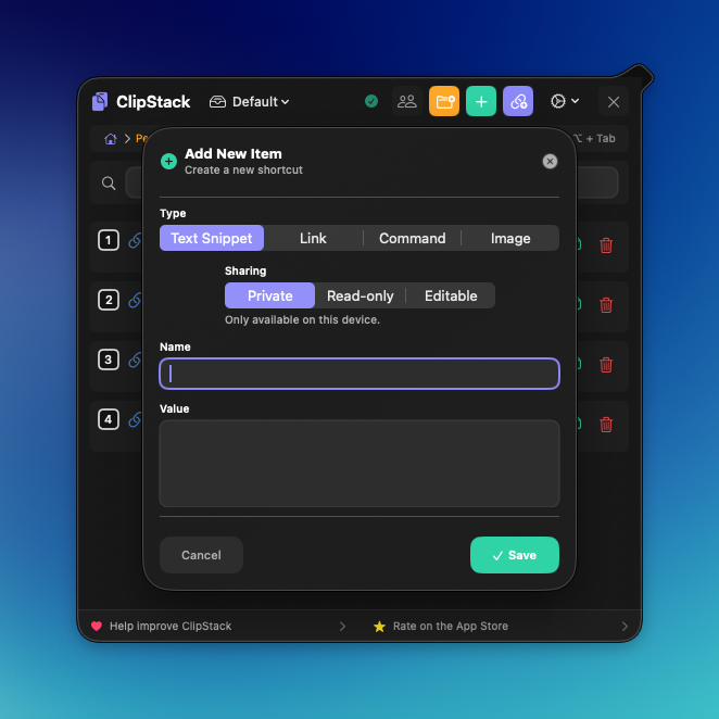 ClipStack Screenshot 4